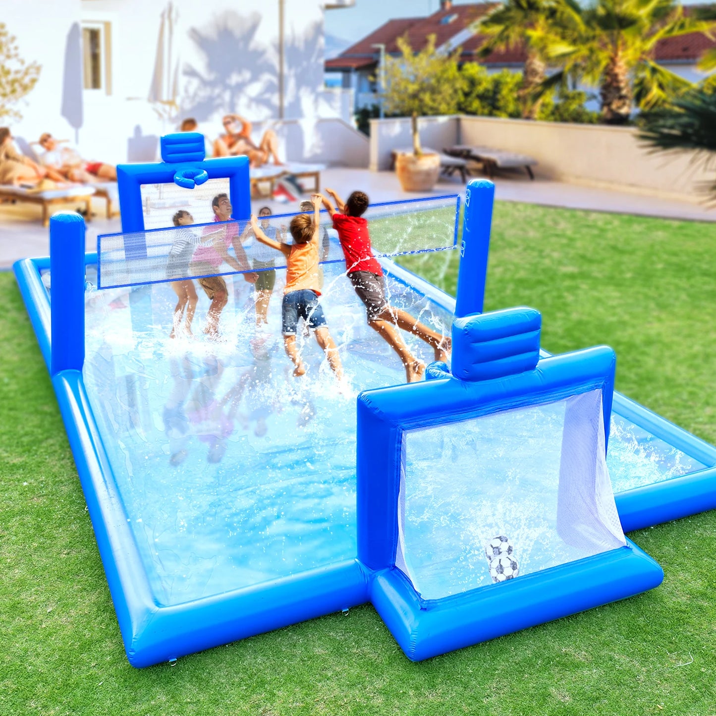 RTS Inflatable Sports Court Volleyball Soccer Basketball