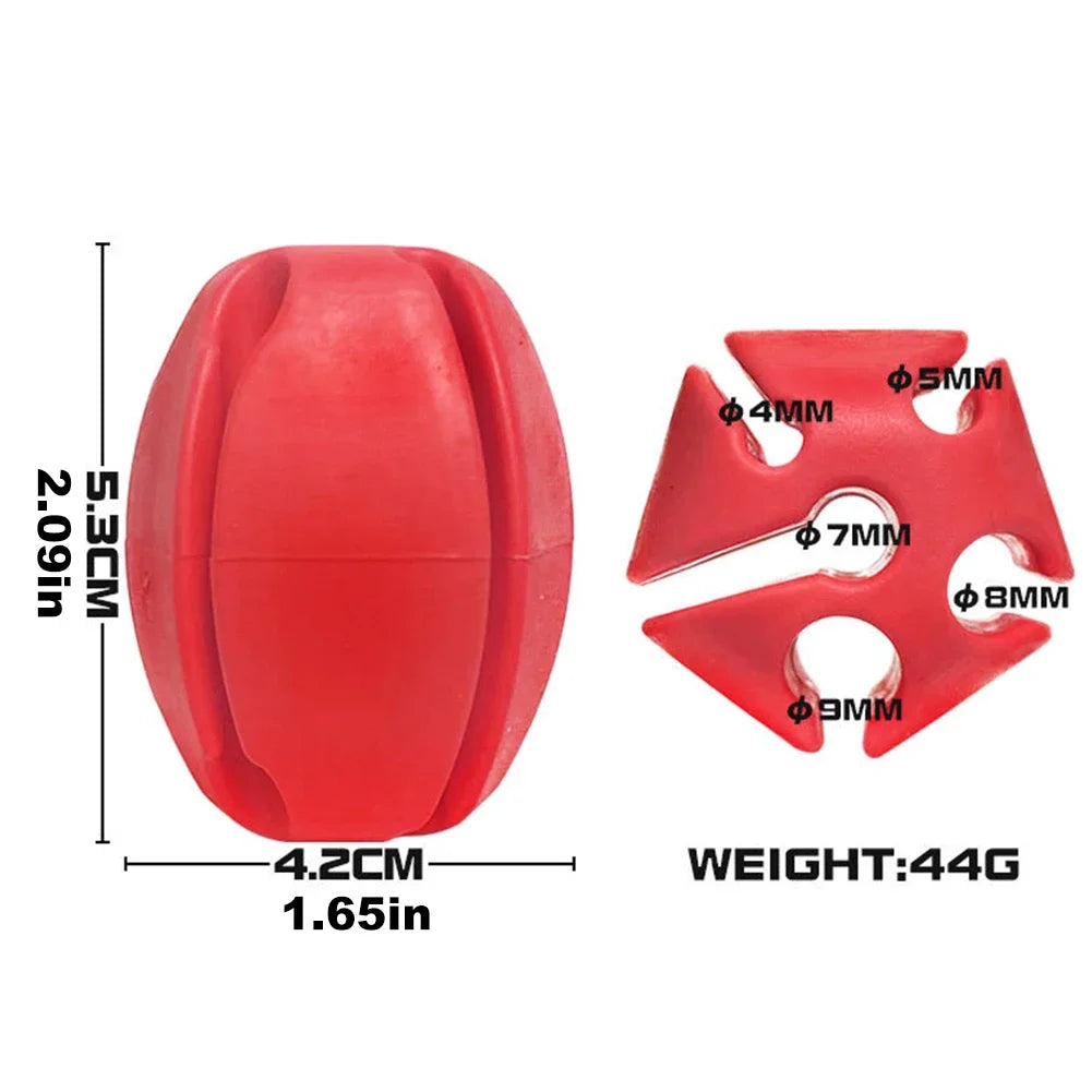 VAKIND Silicone Fishing Rod Holder Straps Ties Organizer