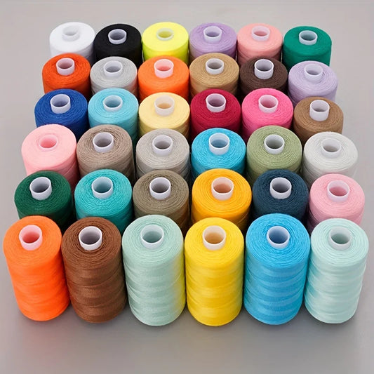 36 Color Polyester Sewing Thread Set by NoEnName