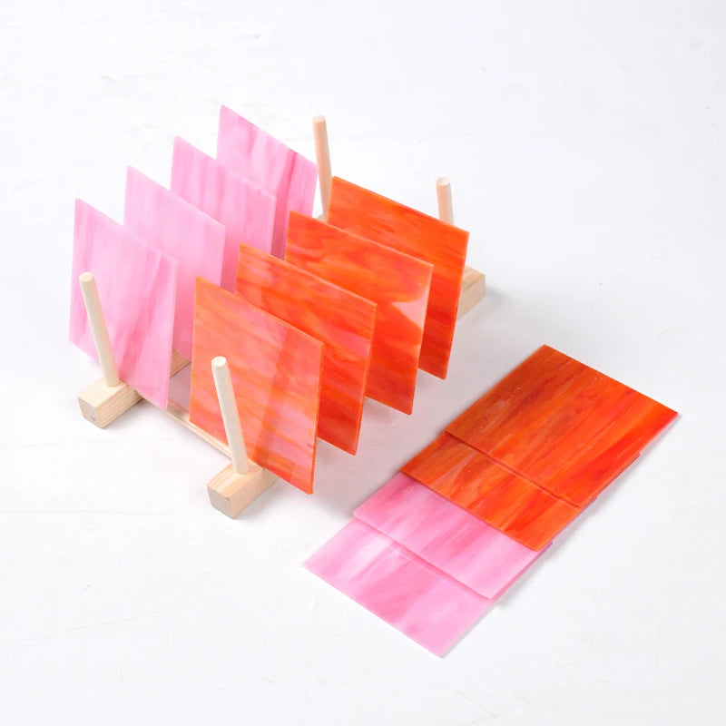 Zeuph Stained Glass Pieces for DIY Crafts