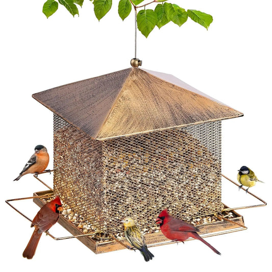 Hign Concerned Outdoor Heavy Duty Anti Squirrel Bird Feeder
