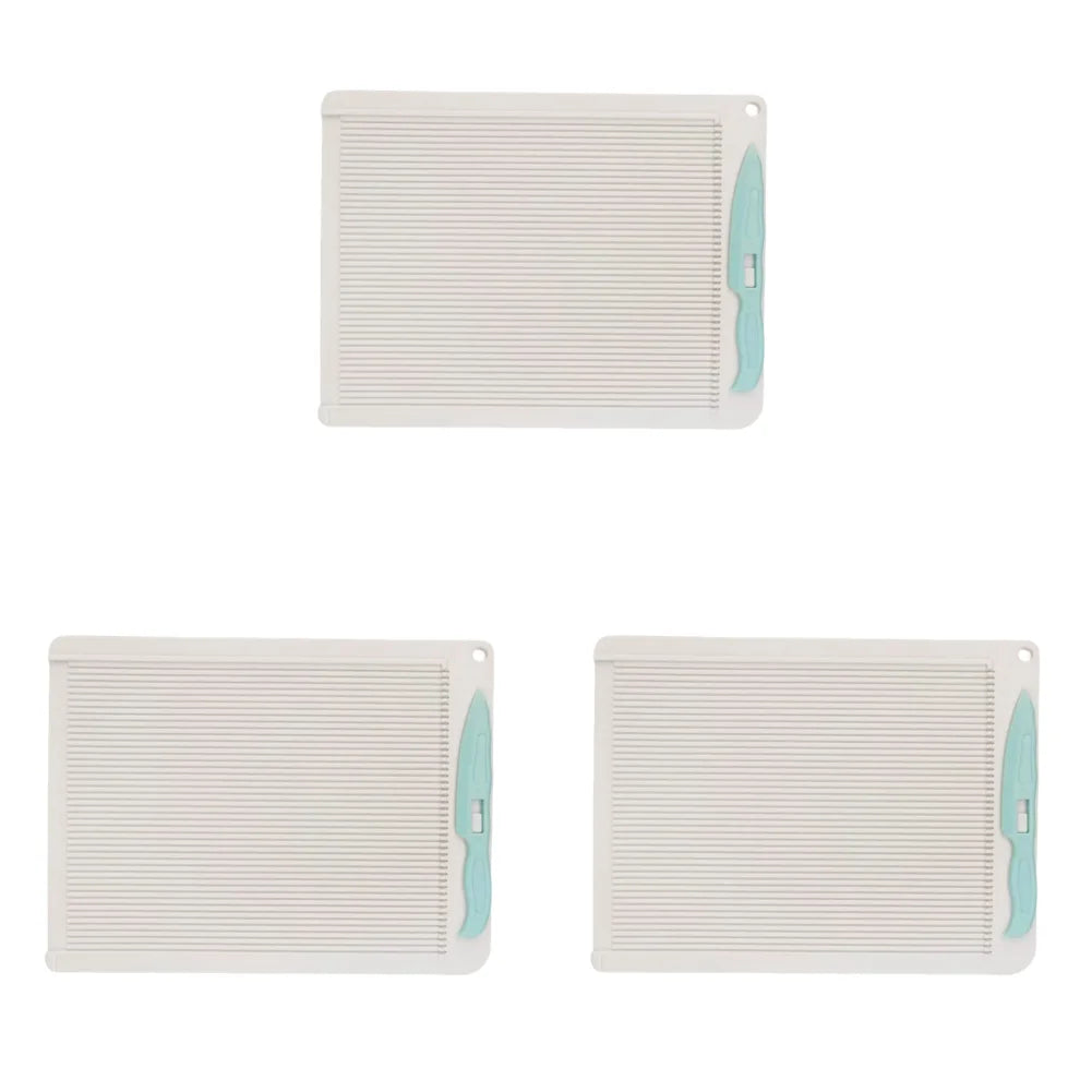 Mini Plastic Scoring Board with Measuring Grid for DIY Crafts