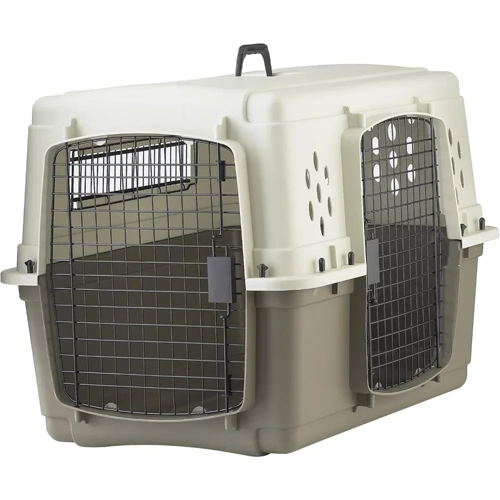 Hign-concerned Two Door Dog Crate for Air Transport