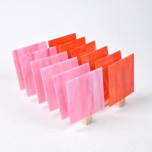 Zeuph Stained Glass Pieces for DIY Crafts