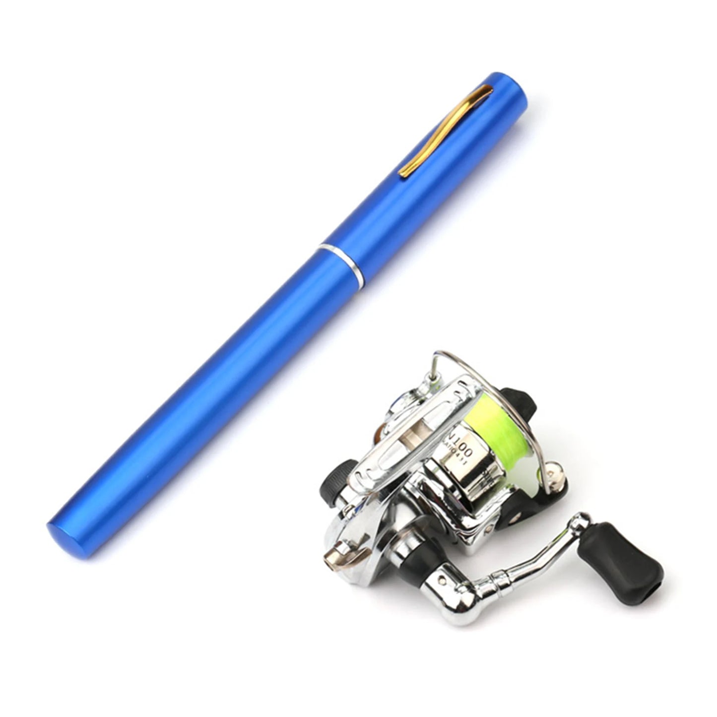Tomshoo Pocket Collapsible Fishing Rod Reel Combo Kit