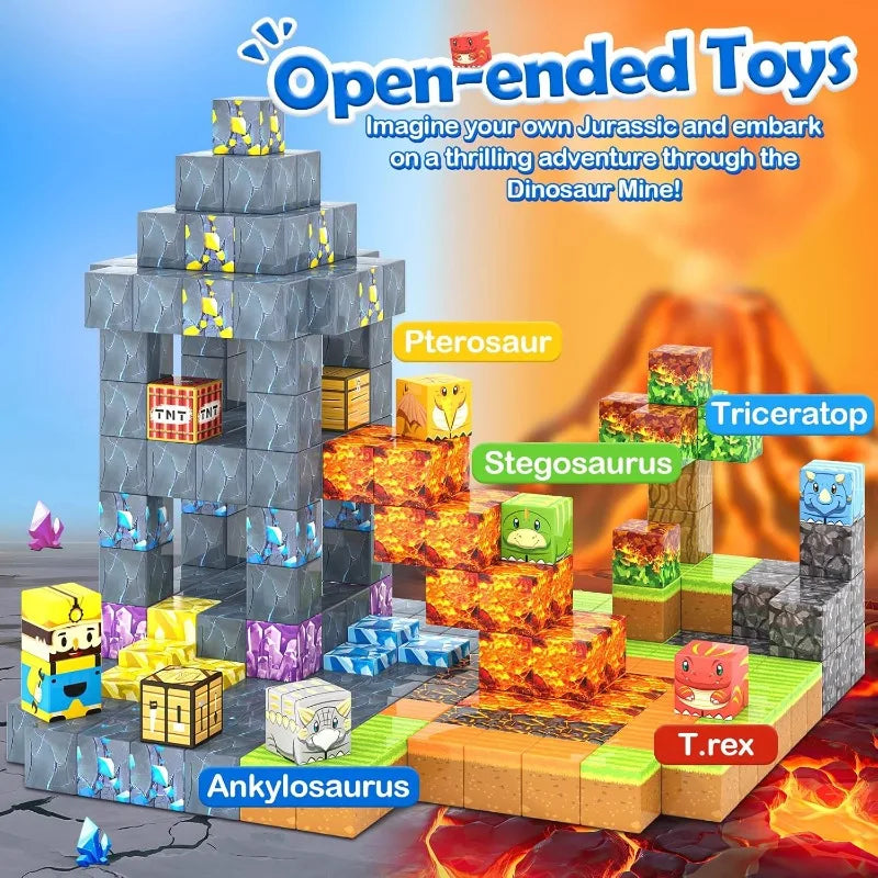 Mine Magnet World Building Outdoor Sensory Toys for Kids