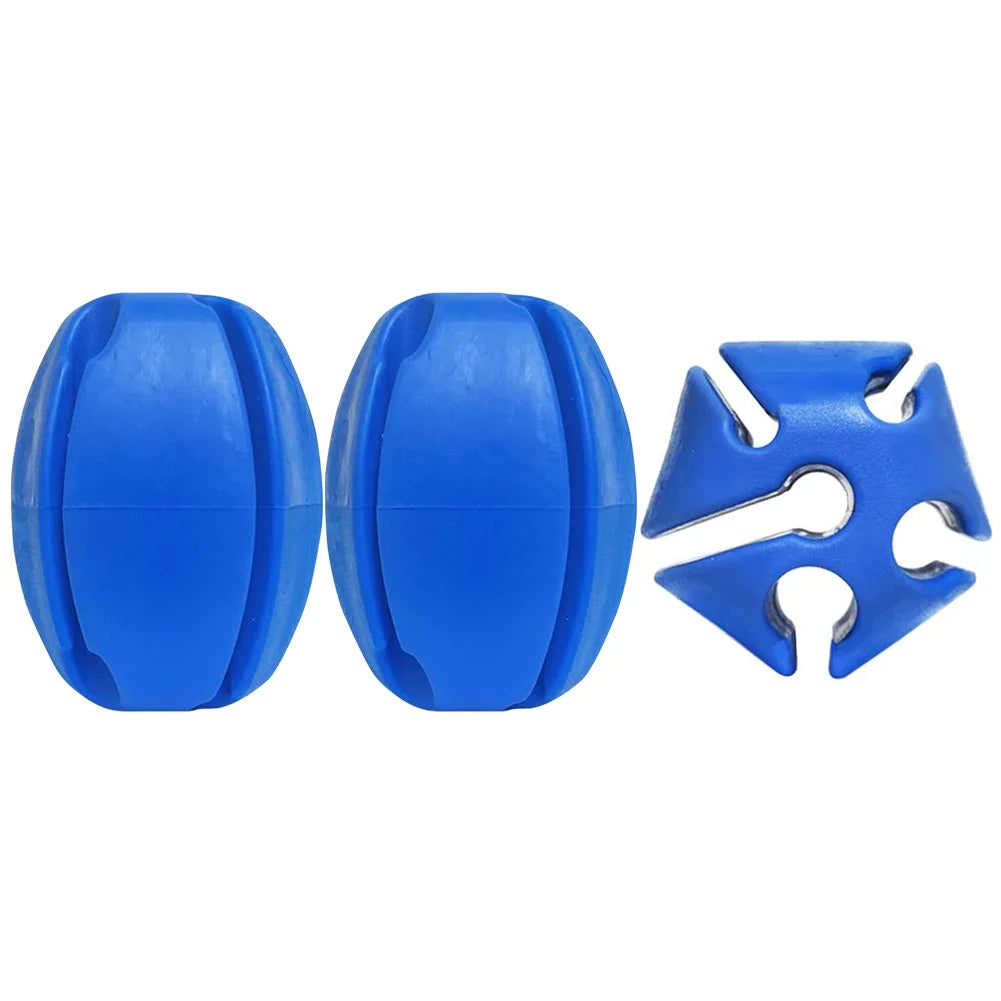 VAKIND Silicone Fishing Rod Holder Straps Ties Organizer