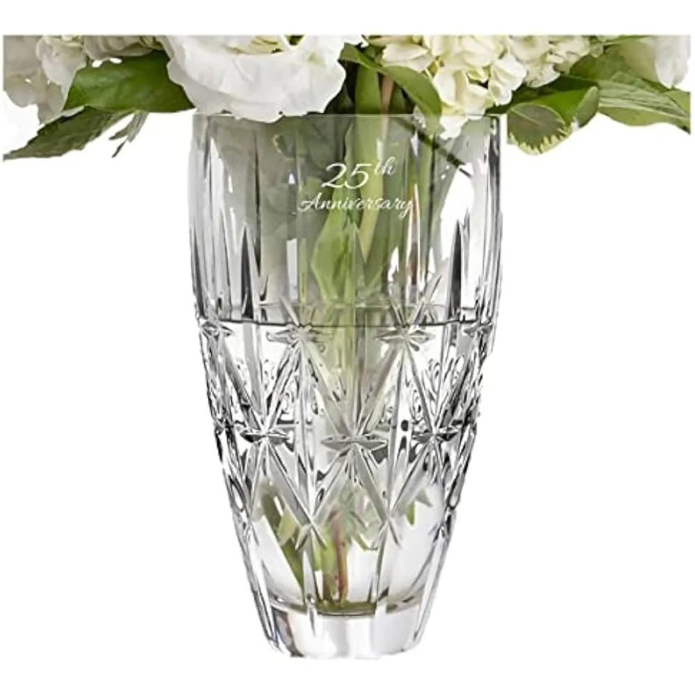 Personalized Waterford Marquis 9 Inch Sparkle Crystal Vase