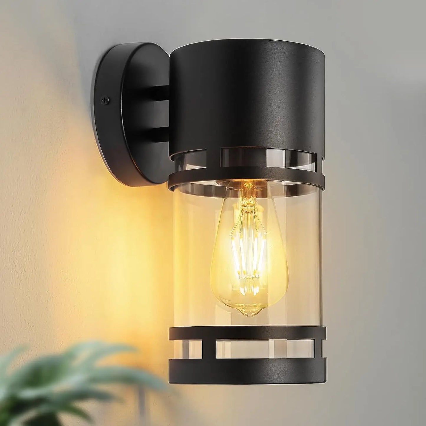 IDEPUS Outdoor Wall Light E26 Socket Exterior Porch Lamp