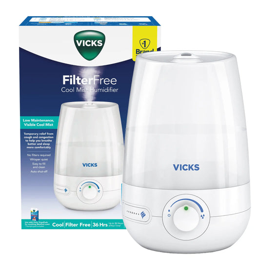 Vicks 1 Gallon Filter Free Cool Mist Humidifier for Home Use