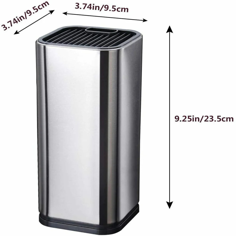 Multifunctional 8 Inch Stainless Steel Knife Holder for Kitchen