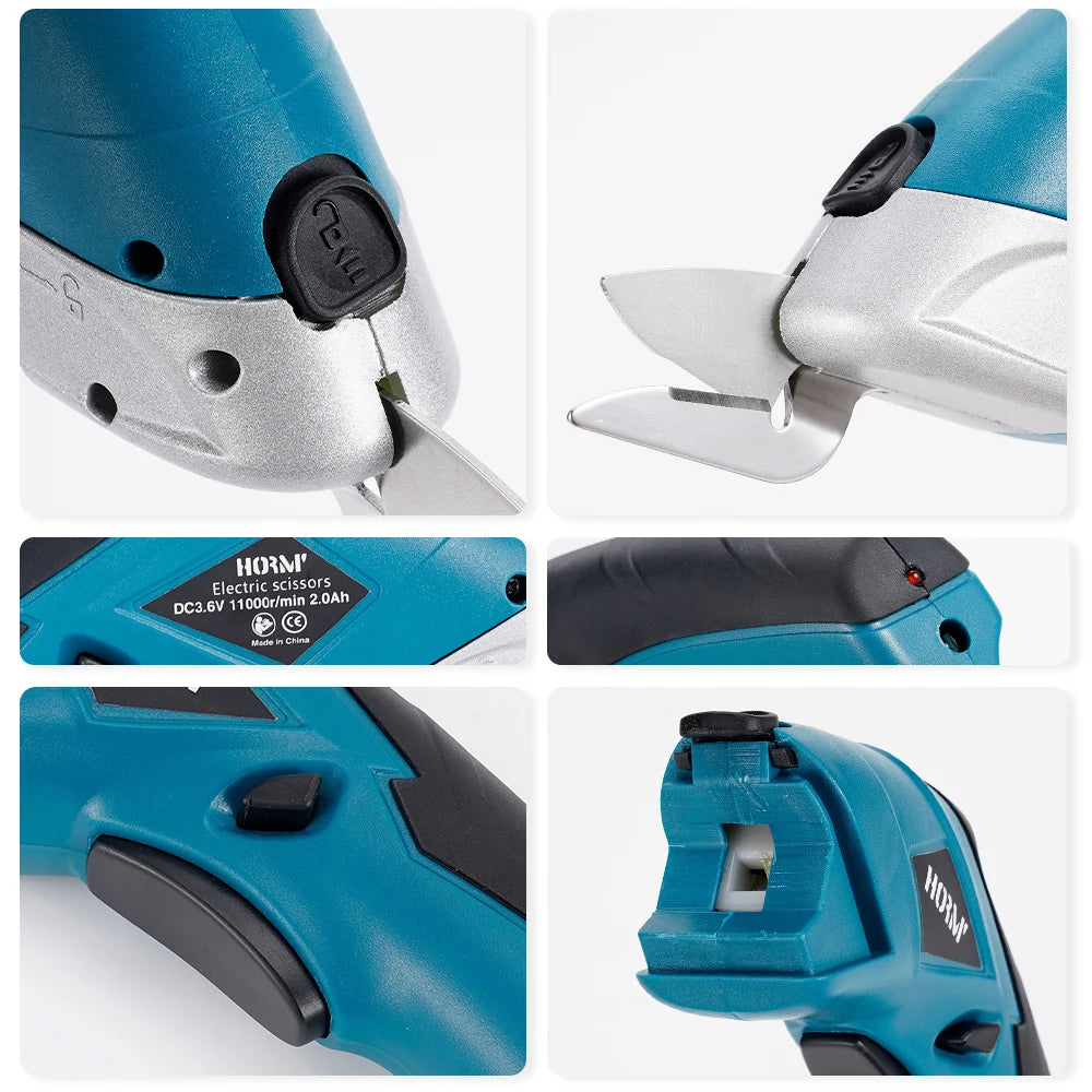 Hignconcerned USB Rechargeable Electric Scissors Fabric