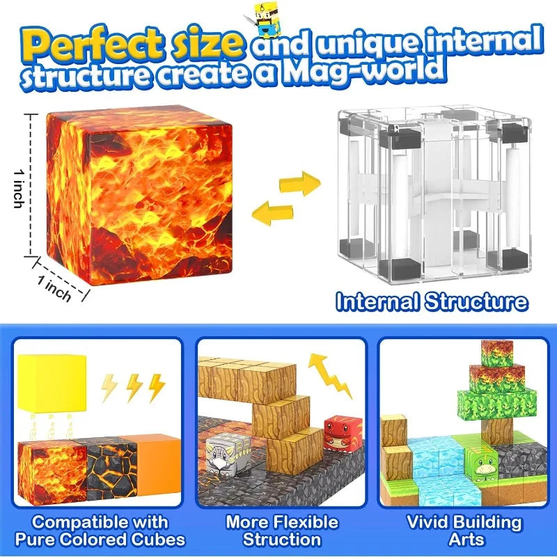 Mine Magnet World Building Outdoor Sensory Toys for Kids