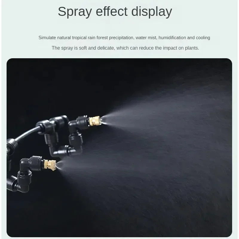 Intelligent Automatic Reptile Fogger with Touch Screen Control