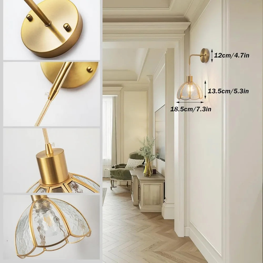 Battery Operated Wall Sconces Set Of Two With Remote Control