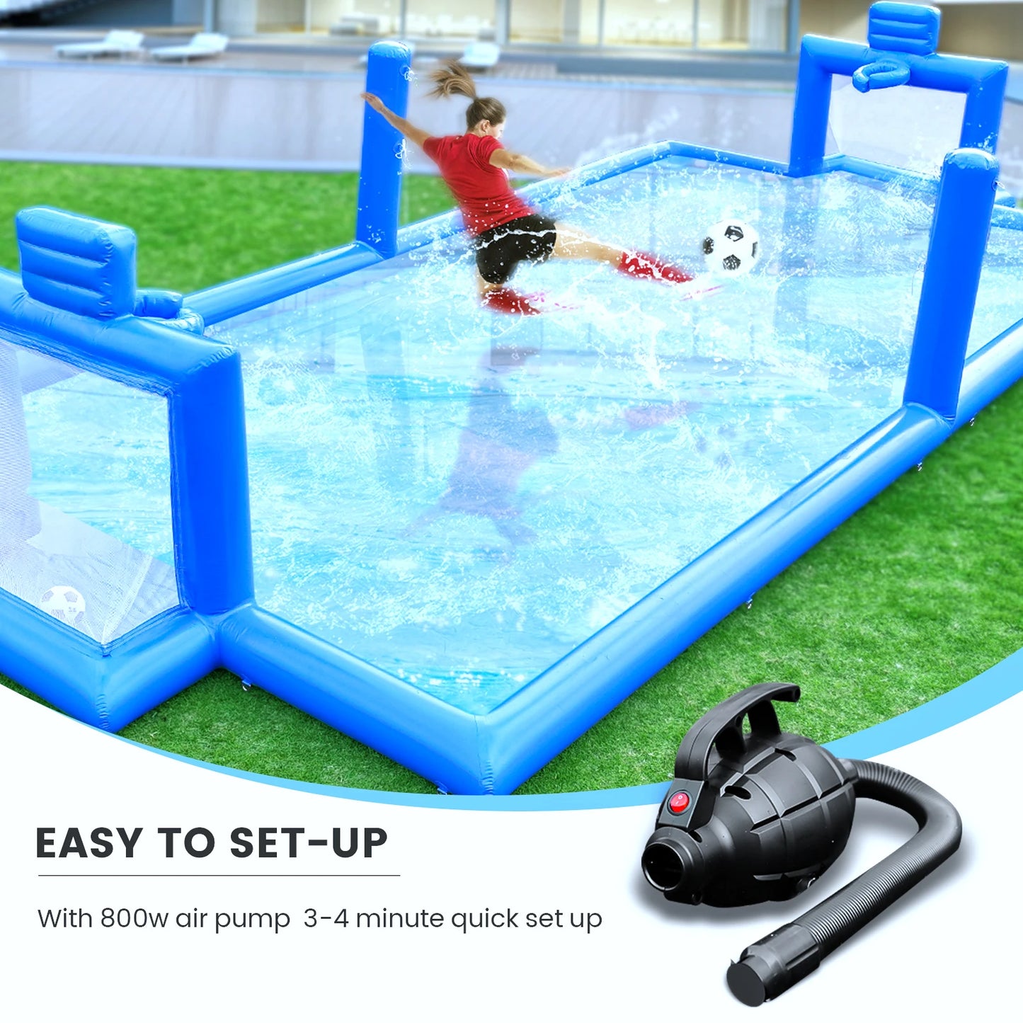 RTS Inflatable Sports Court Volleyball Soccer Basketball