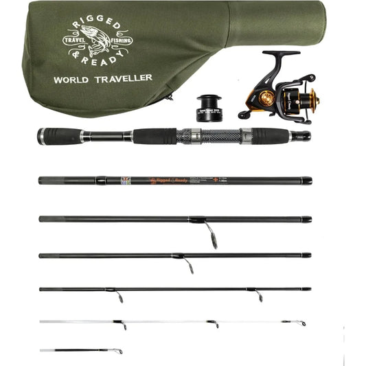 Travel Fishing Rod and Reel Collection by NoEnName