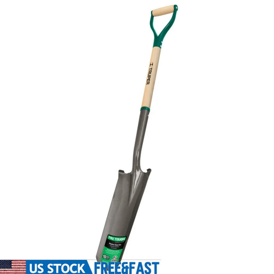XMSJ Heavy Duty Drain Spade Gardening Tool