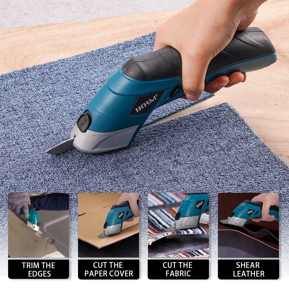 Hignconcerned USB Rechargeable Electric Scissors Fabric