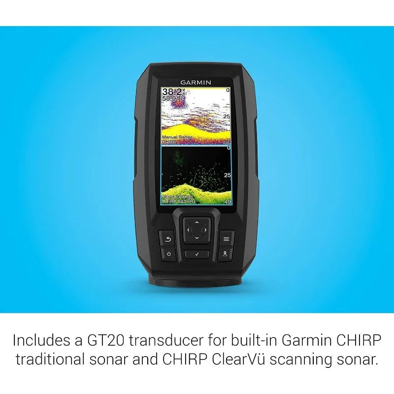 Garmin Striker Vivid 4cv Bundle With Transducer Cover