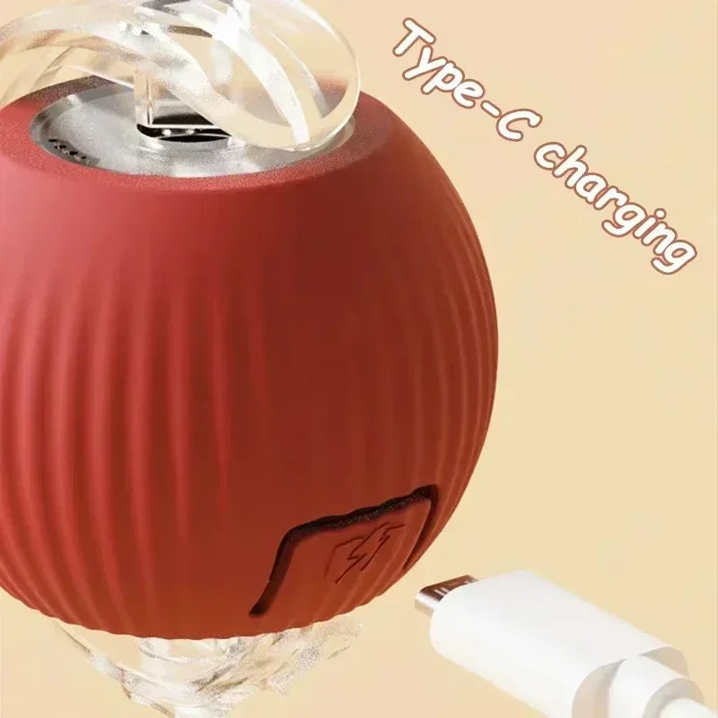 Smart Rechargeable Cat Interactive Ball Toy for Dogs and Cats