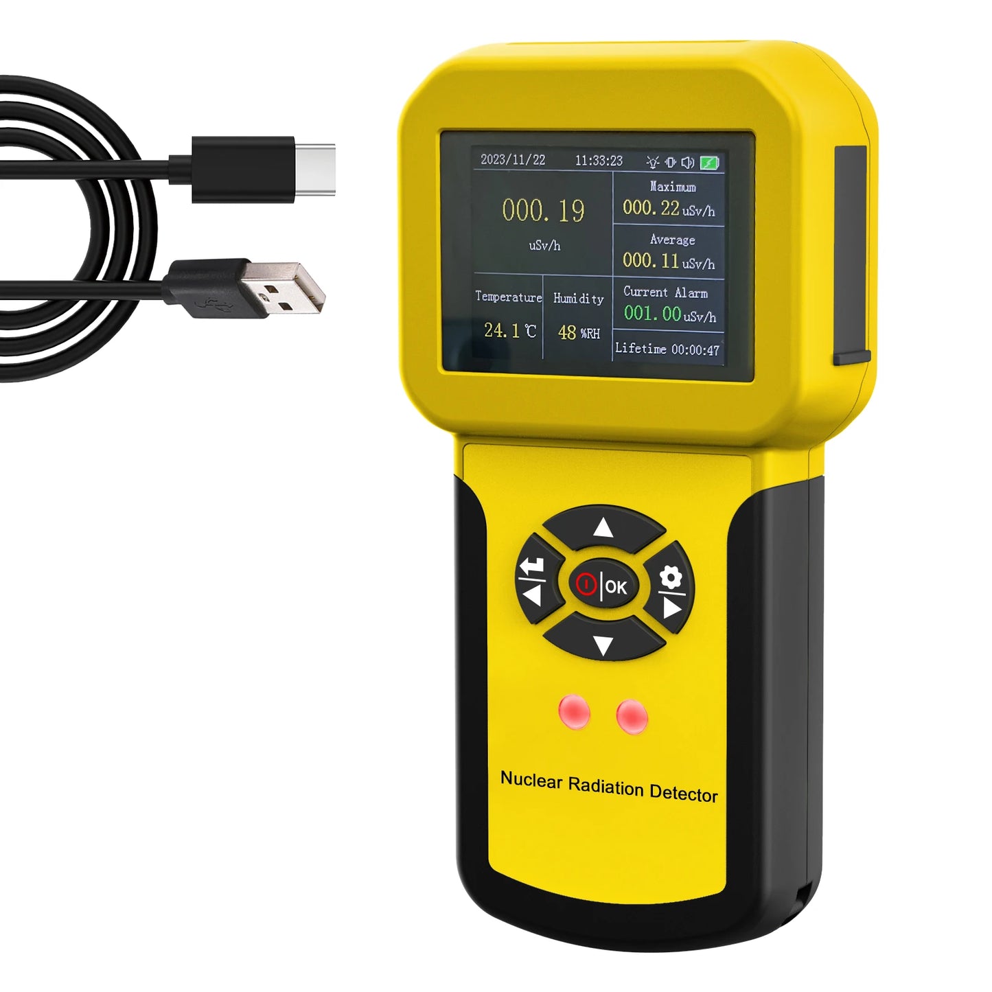 HoldPeak Nuclear Radiation Detector Geiger Counter HP 886A