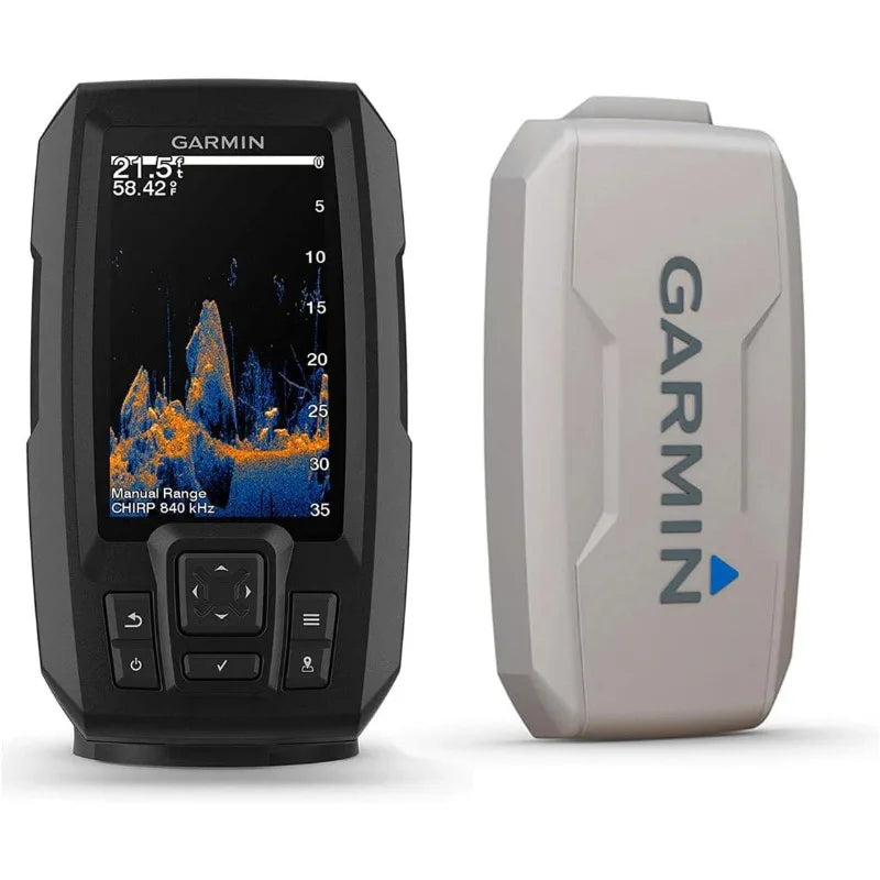 Garmin Striker Vivid 4cv Bundle With Transducer Cover