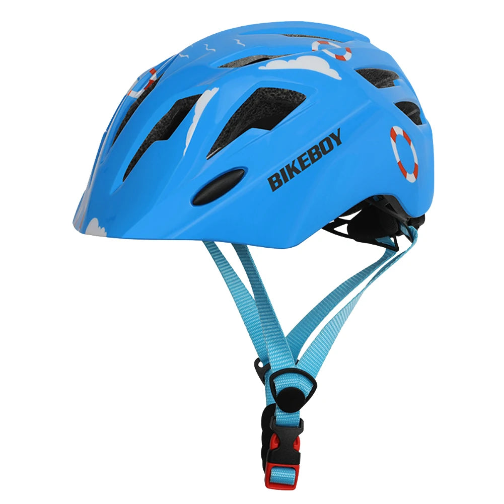 Kids Adjustable Bicycle Helmet with Taillights and Vents