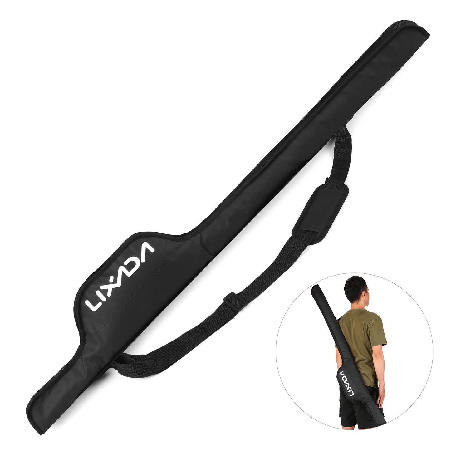 Hign-concerned Portable Fishing Rod Bag with Adjustable Strap