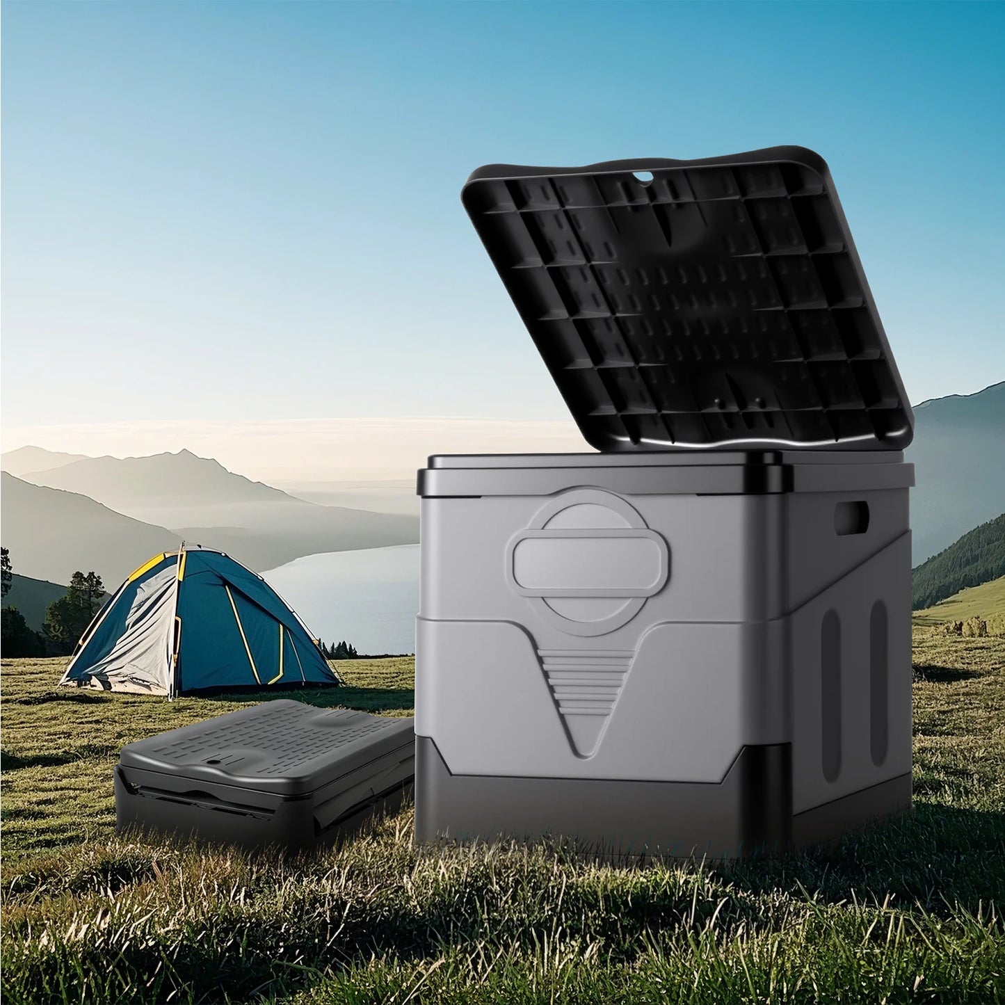 Cam Portable Camping Toilet For Adults Folding Potty