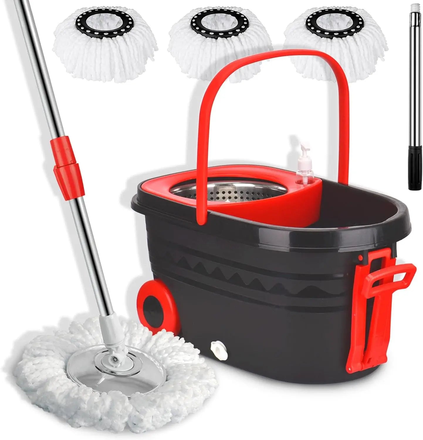 CN 360 Degree Spin Mop Bucket Set with Adjustable Handle