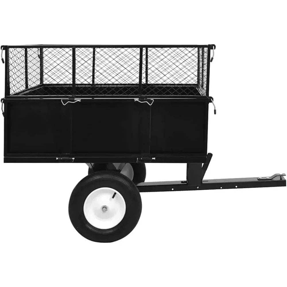 Tipping Trailer for Lawn Mower by NoEnName