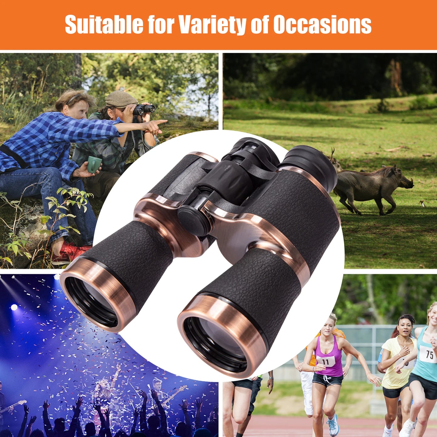 Function High Powered Binoculars With Phone Adapter