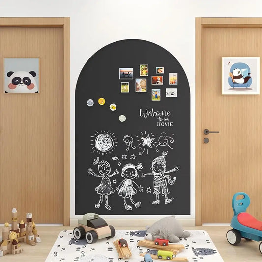 Arch Blackboard Wall Sticker Creative Message Board for Home