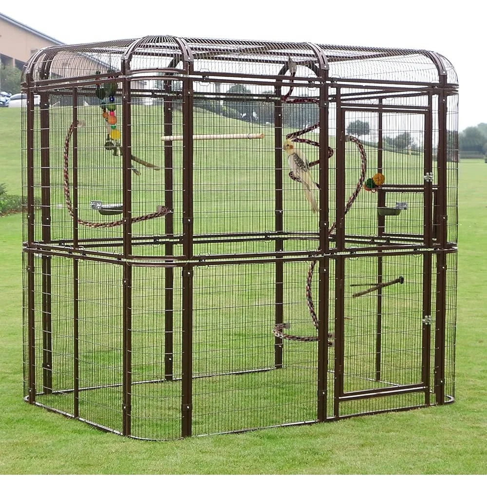 Large Bird Cage – Spacious Durable Iron Design