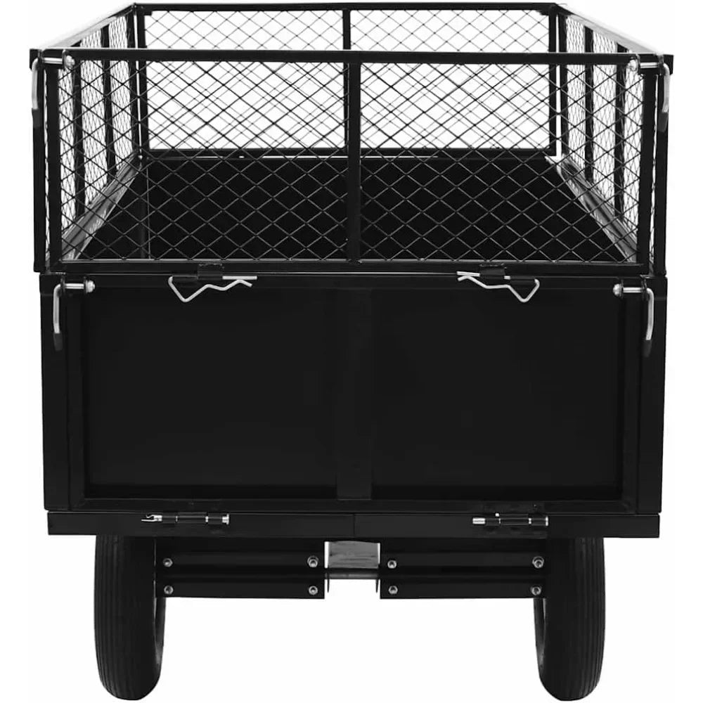Tipping Trailer for Lawn Mower by NoEnName