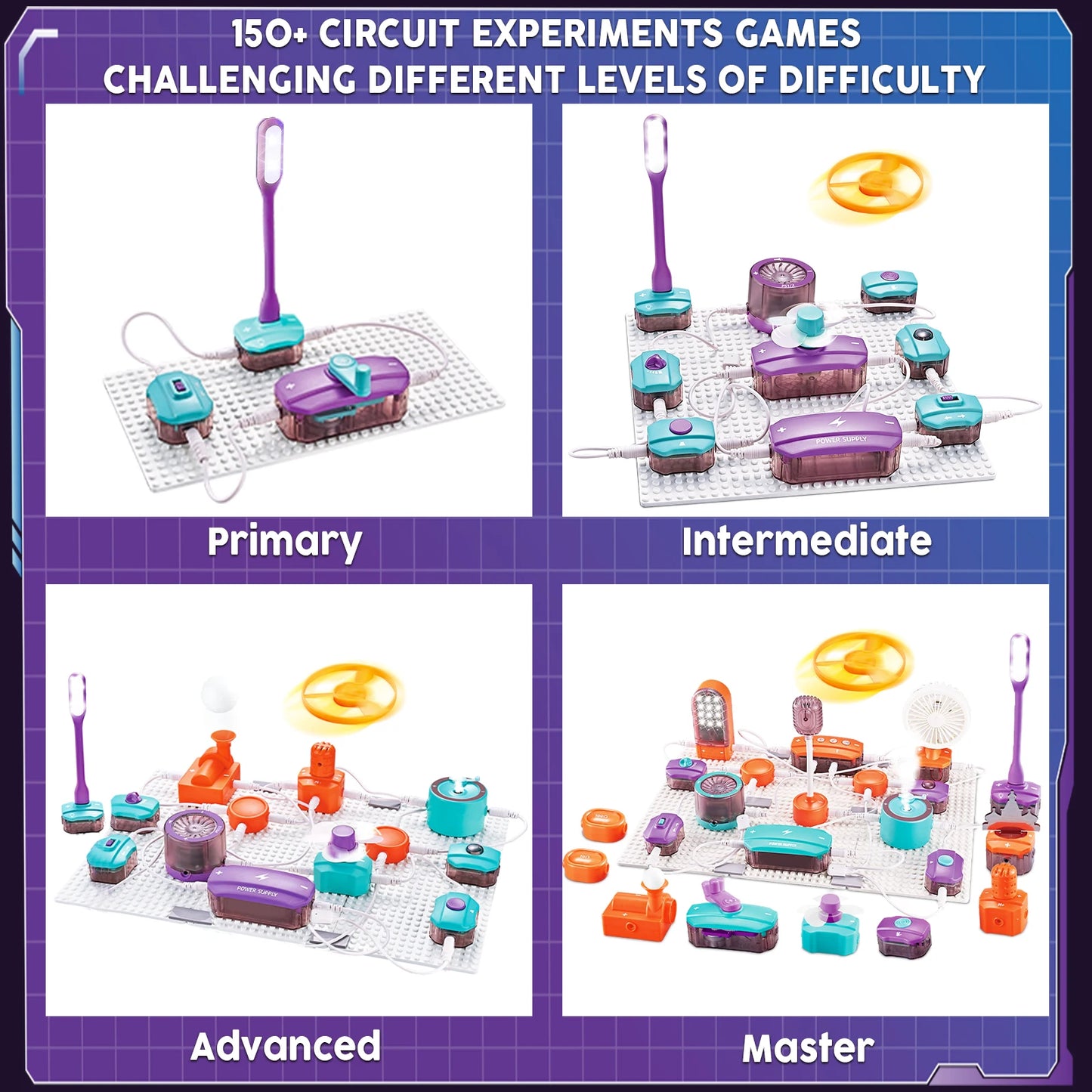 VATOS Educational Science Circuit Kit For Kids Exploration