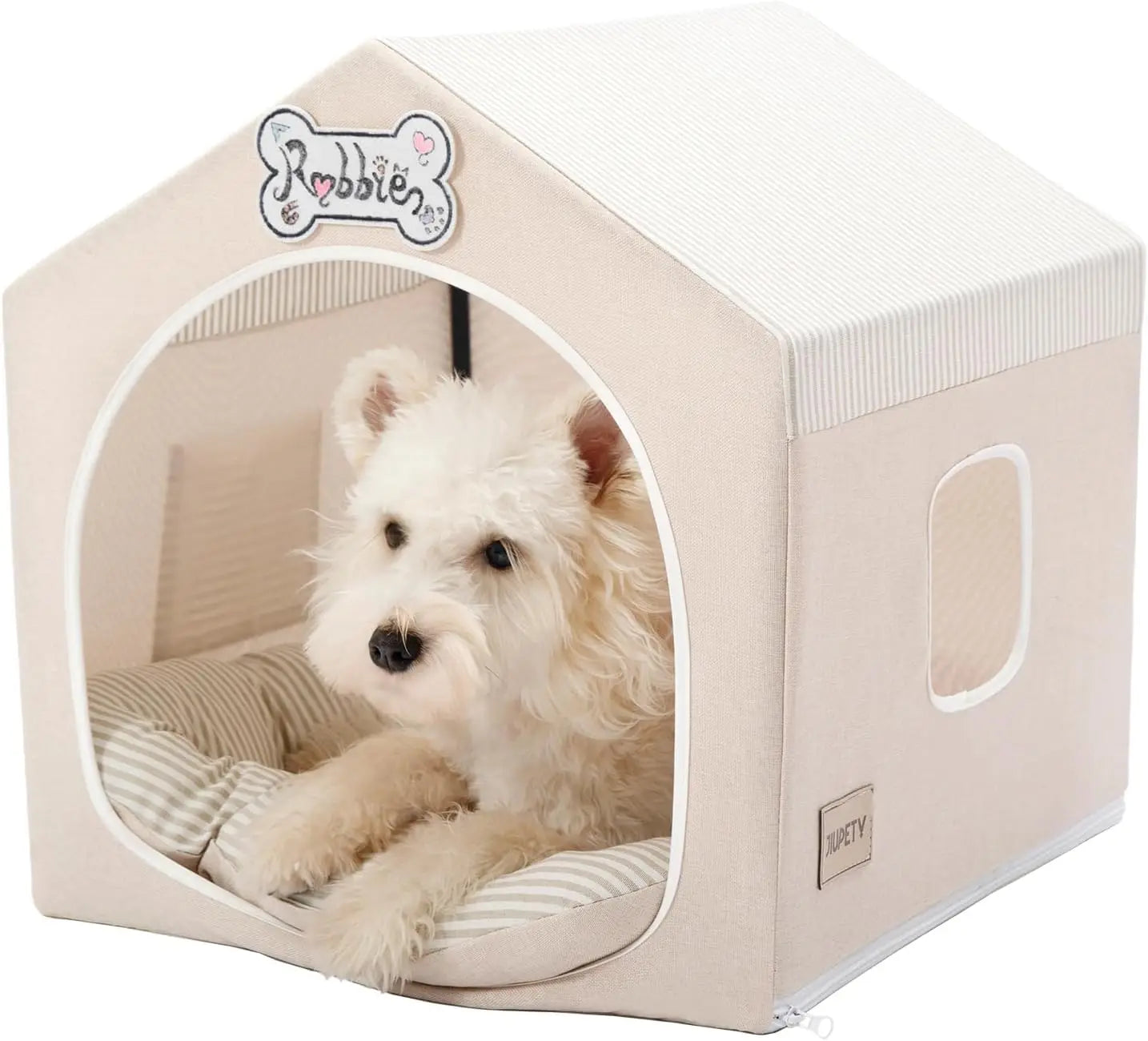 Hign-concerned Indoor Dog Tent Bed With Frame Shelter