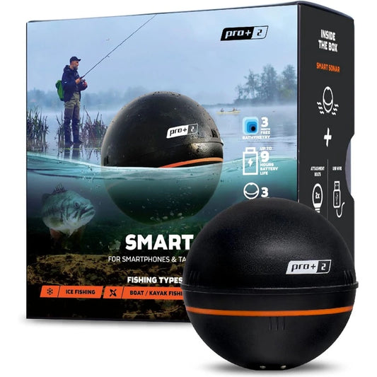 Pro Plus 2 Sonar Fish Finder for Kayaks Boats and Ice Fishing