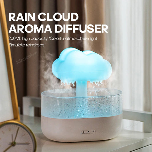 Cloud Air Humidifier Electric Aroma Diffuser with Night Light