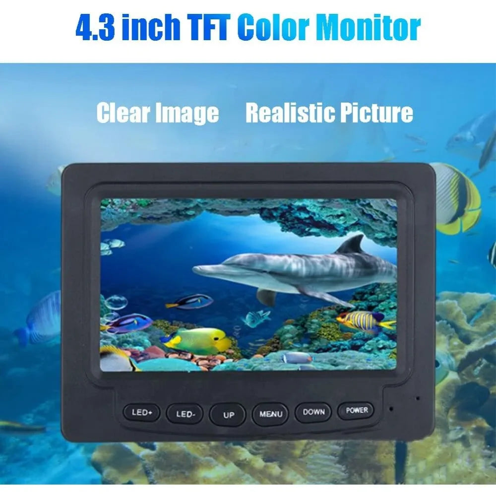 Portable Underwater Fishing Camera with 4.3 Inch Display
