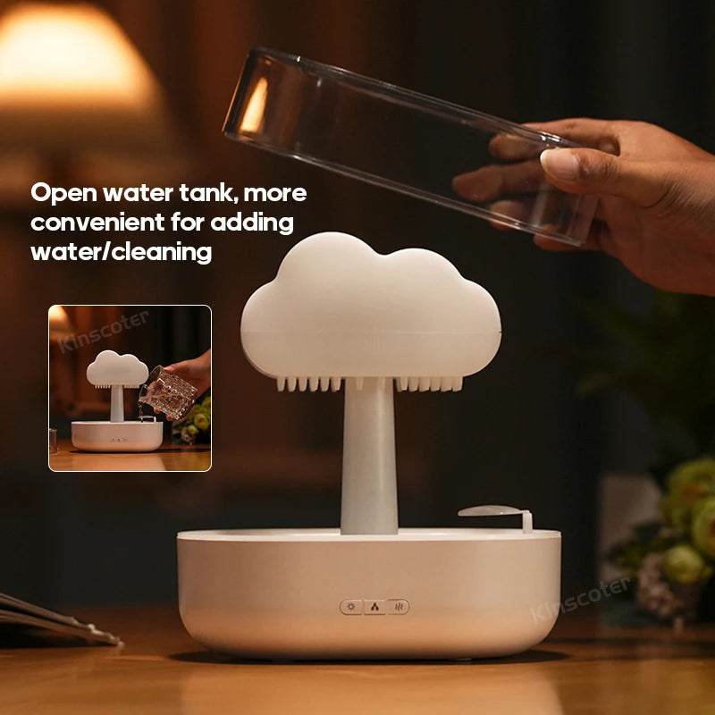 Cloud Air Humidifier Electric Aroma Diffuser with Night Light