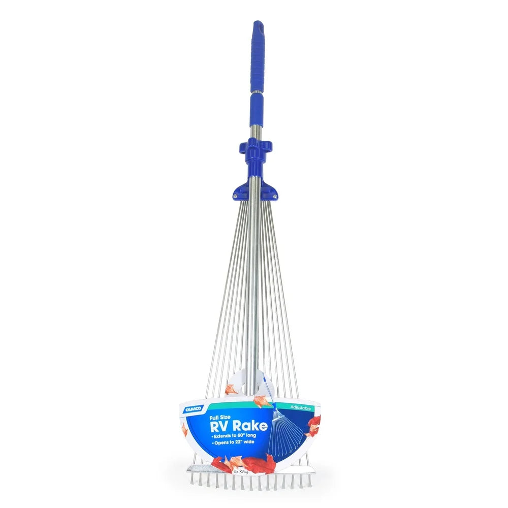XMSJ Collapsible Rake Compact Garden Tool for Easy Storage
