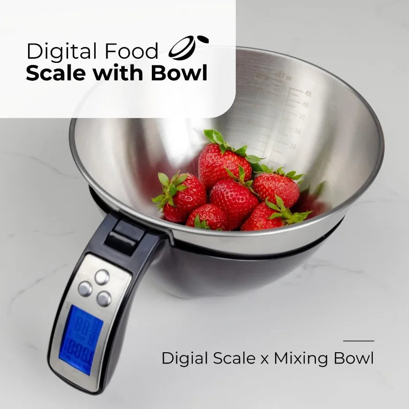 Hign Concerned Digital Kitchen Food Scale with Removable Bowl