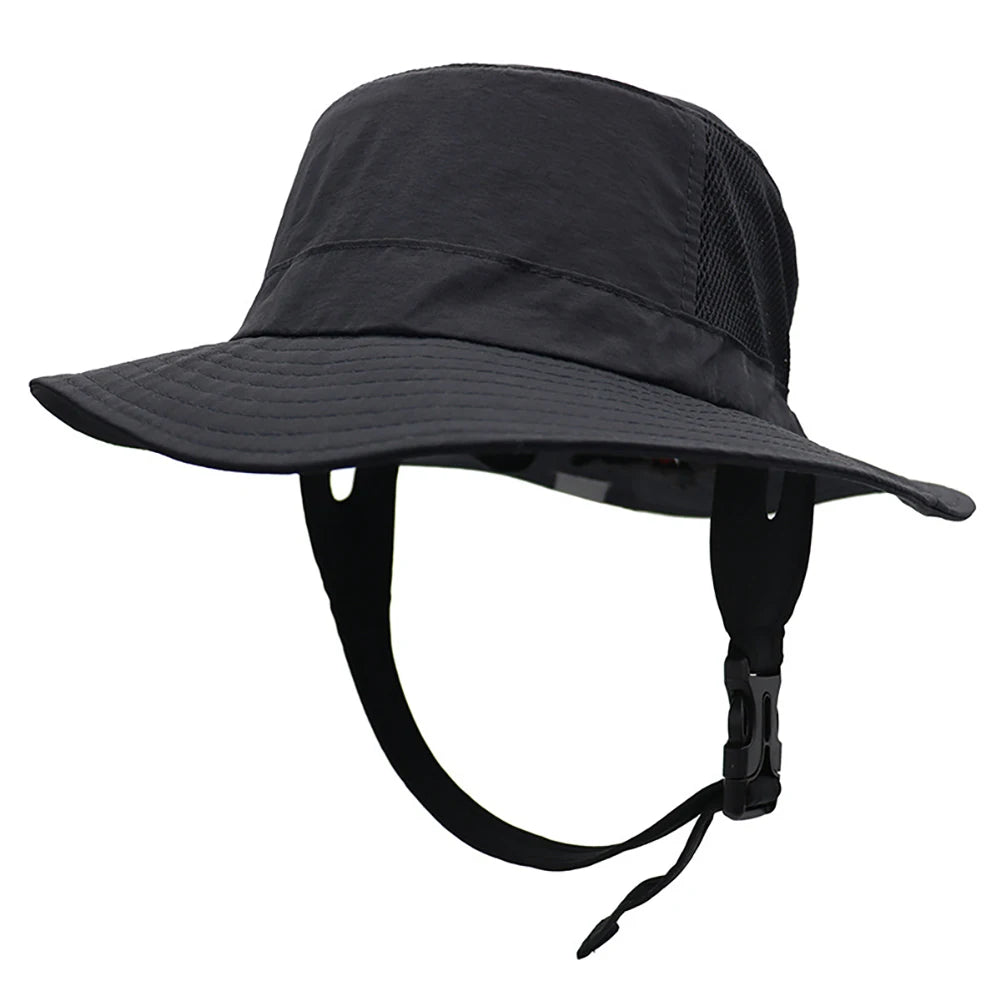 CN Beach Surf Cap Adjustable Breathable Sun Hat for Outdoor