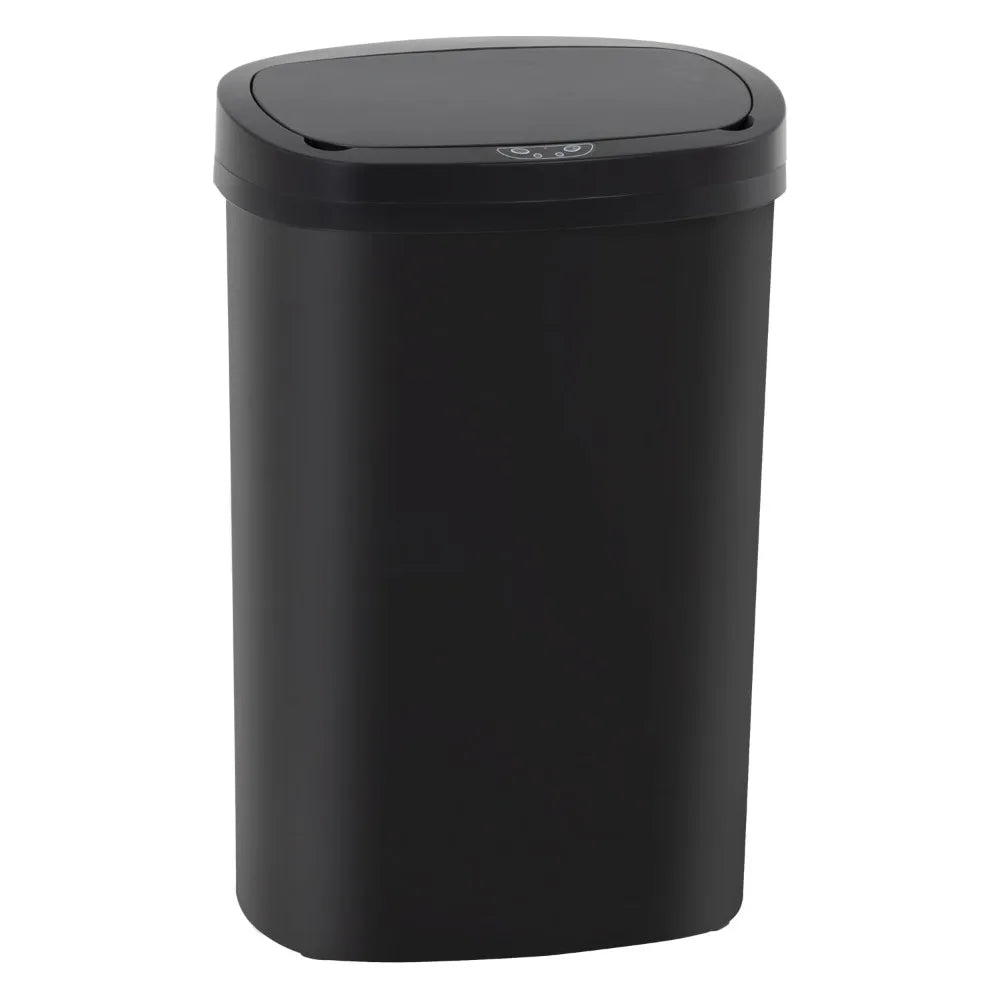 Automatic Kitchen Trash Can with Lid by NoEnName