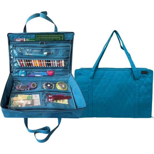 Carry All Organizer Tote For Craft Storage With 20 Pockets