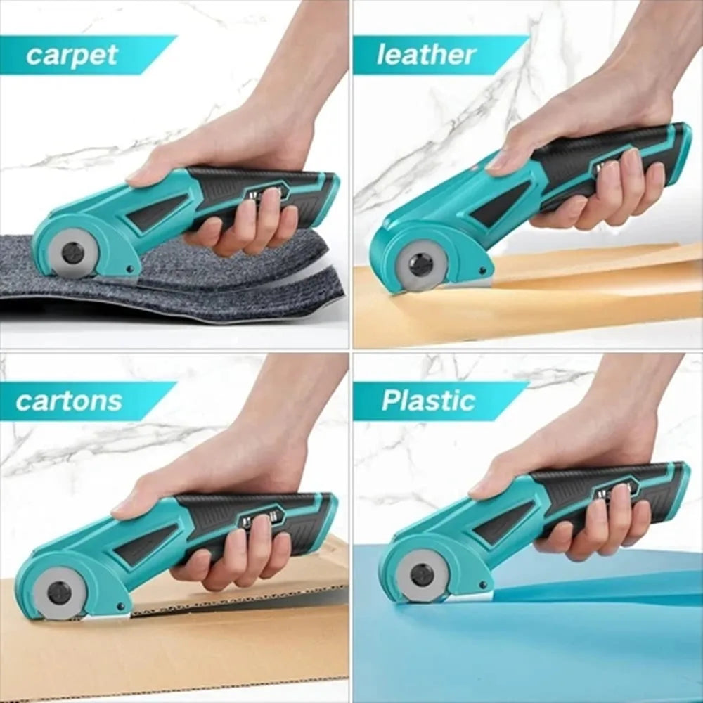 Hignconcerned Cordless Scissors Rotary Cutter Cardboard