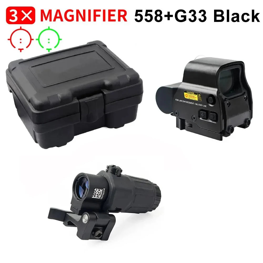 Bestsight 558 Holographic Collimator Sight Quick Detach