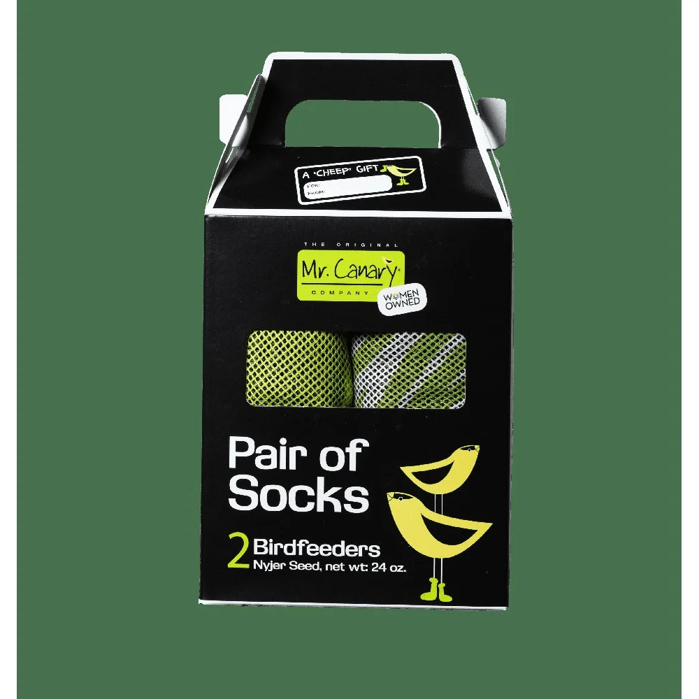 XMSJ Thistle Sock Feeders Nyjer Seed Bird Feeder Outdoors
